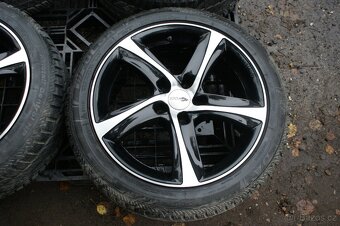 hezka dvoubarevna alu 17 Brock VW Seat Audi Skoda zimni pneu - 2