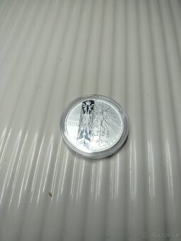 Stříbrná mince Bitva u Hradce Králové proof - 2