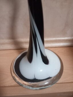 Skleněná váza - Hand made - 2