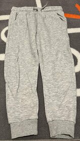 Šedé melír tepláky F&F vel. 110/116 - 2