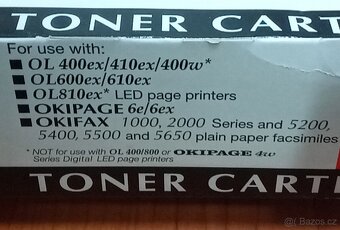 Oki toner Type 2 (09002395) originální, nový originál - 2