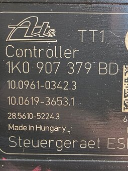 Řídící jednotka,pumpa ABS 1K0614517CN - 2