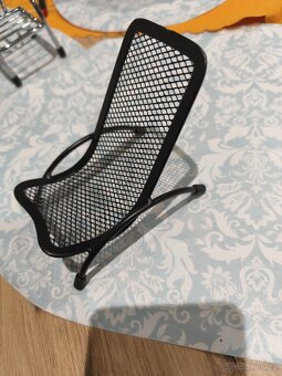 Kovové křesílko stojánek - 2