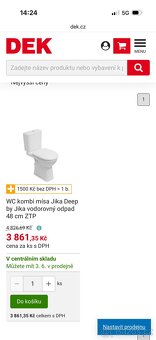 Wc záchod nový nerozbalený - 2