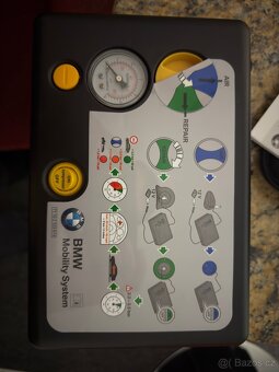 BMW sada na opravu pneu- kompresor - 2