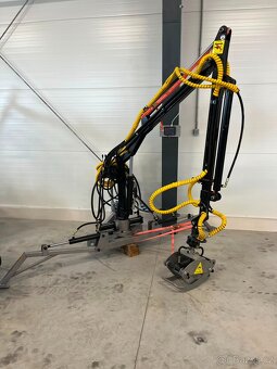 vyvážecí rameno, ruka, jeřába, hydraulický drapák - 2
