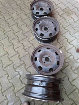 Ocelové ráfky 16" Berlingo včetně TPMS a poklic - 2