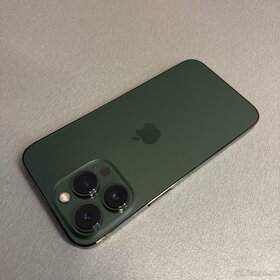 iPhone 13 Pro 128GB alpine green, pěkný stav, rok záruka - 2