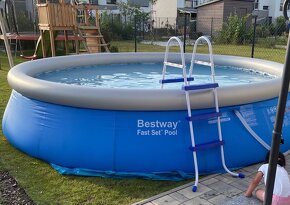Bazén Bestway 4.57 x 1,07 m + čerpadlo Marimex - 2