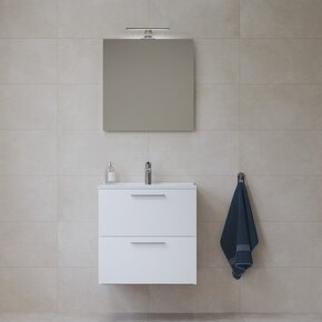 SIKO Koupelnová sestava s umyvadlem zrcadlem a osvětlením - 2