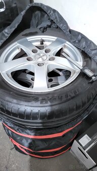 Alu kola plus zanovni pneu 195x65x15 - 2