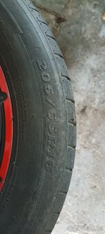 Litá kola i s pneu 205/55 r16 - 2