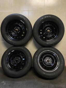 Pneu Kleber Krisalp HP3 215/60 R17, včetně plechových disků - 2