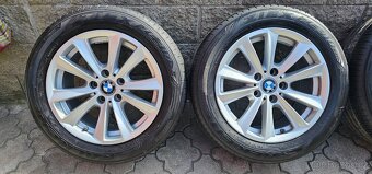 Originál alu BMW 5 5x120 225/55 R17 - 7mm - 2