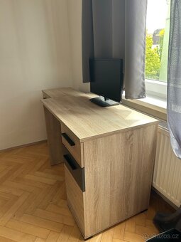 Psací stůl se skříňkou - 2