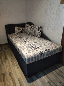 Polohovací postel s úložným prostorem - 2