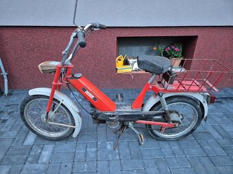 Babetta 207 s kartičkou, červená původní 2. - 2