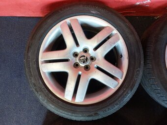 ALU disky VW 5x100 R17 s letními pneu 225/50 R17 - 2