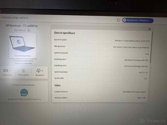 HP Notebook - 17-ca0001nc - 2