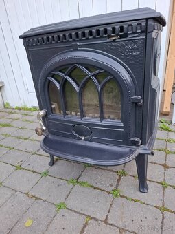 Jotul F3 CB modro čierny smalt - 2