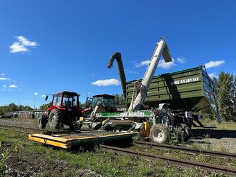 Vykladač z pod vagona do kamionu/sila RVM-180 - 2