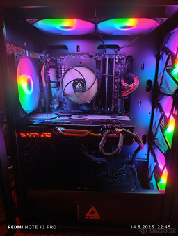 Herní PC - Ryzen 4500, 16GB RAM, 1TB NVME, 5700XT, WIN11 - 2