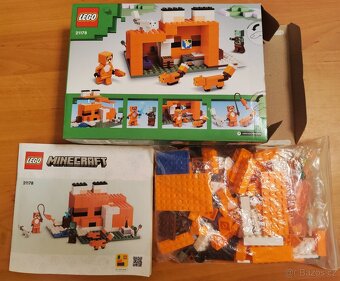Lego Minecraft 21178 - Liščí domek - 2