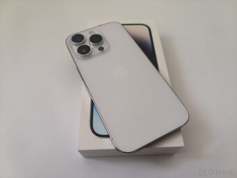 apple iphone 14 PRO 256gb Silver / Batéria 100% - 2