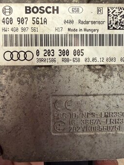 Audi A6/A7 radary ACC 4G0907541/4G0907561 - 2