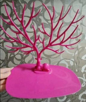 Nový stojan držák na šperky strom šperkovnice na náušnice - 2