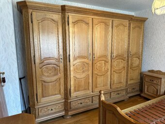 Dubová celomasivní ložnice, TOP zpracování - 2