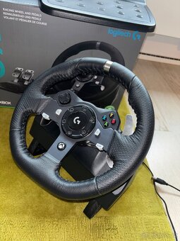Logitech G920 (volant, 3 pedály, řadící páka) - 2