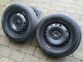 Plechová kola,sada,5x100,ET40,KUMHO,185/65 R15, NOVÁ SADA - 2