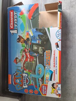 Autodráha Carrera First Tlapková Patrola - 2