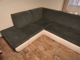Rohová sedaci souprava - gauč, sedačka - 2