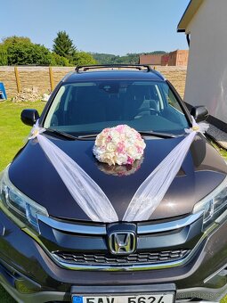 Svatební výzdoba na auto - 2