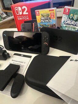 Nintendo switch 2 v záruce (top stav) - 2