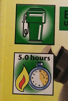 Benzínová lampa Coleman 80W - 2dcl -5 hod. provoz - 2