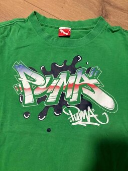 Chlapecké bavlněné triko Puma, vel. 152 - 2