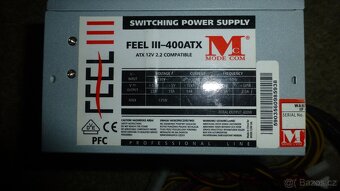 Zdroj Modecom FEEL III 400W - 2