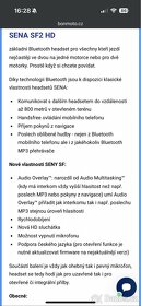 Sena SF2 HD Bluetooth moto - 2