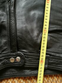 kožené kalhoty vel L/XL na štíhlou postavu - 2