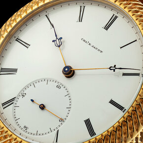 CHARLES.E.JACOT 1870 švýcarské náramkové / kapesní hodinky - 2