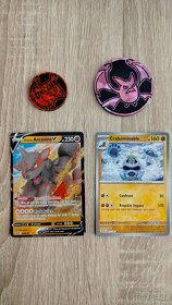 Pokémon karty originál, mince obaly - 2