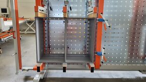 Rámový lis na dřevo, hydraulický lis, korpusový lis - 2