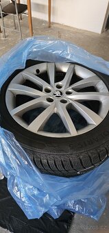 Zimní alukola 18" + pneumatiky 235/55 R18 XL Škoda kodiaq - 2