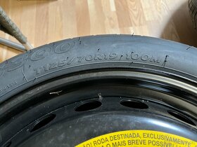 Originální nepouzita AUDI rezerva 125/70 R19 - 2