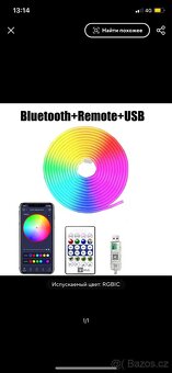 LED RGB Neónová světelná páska - 2