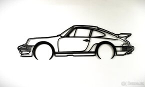 Porsche 911 930 Turbo kovový obraz 150cm - 2