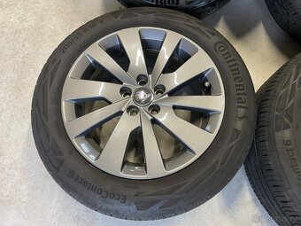 Alu disky SEAT/Skoda 5x100 R16 pneu Continental - 2
